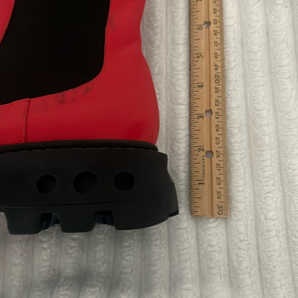 NEW Simon Miller Red Tall Boots - Picture 7 of 8